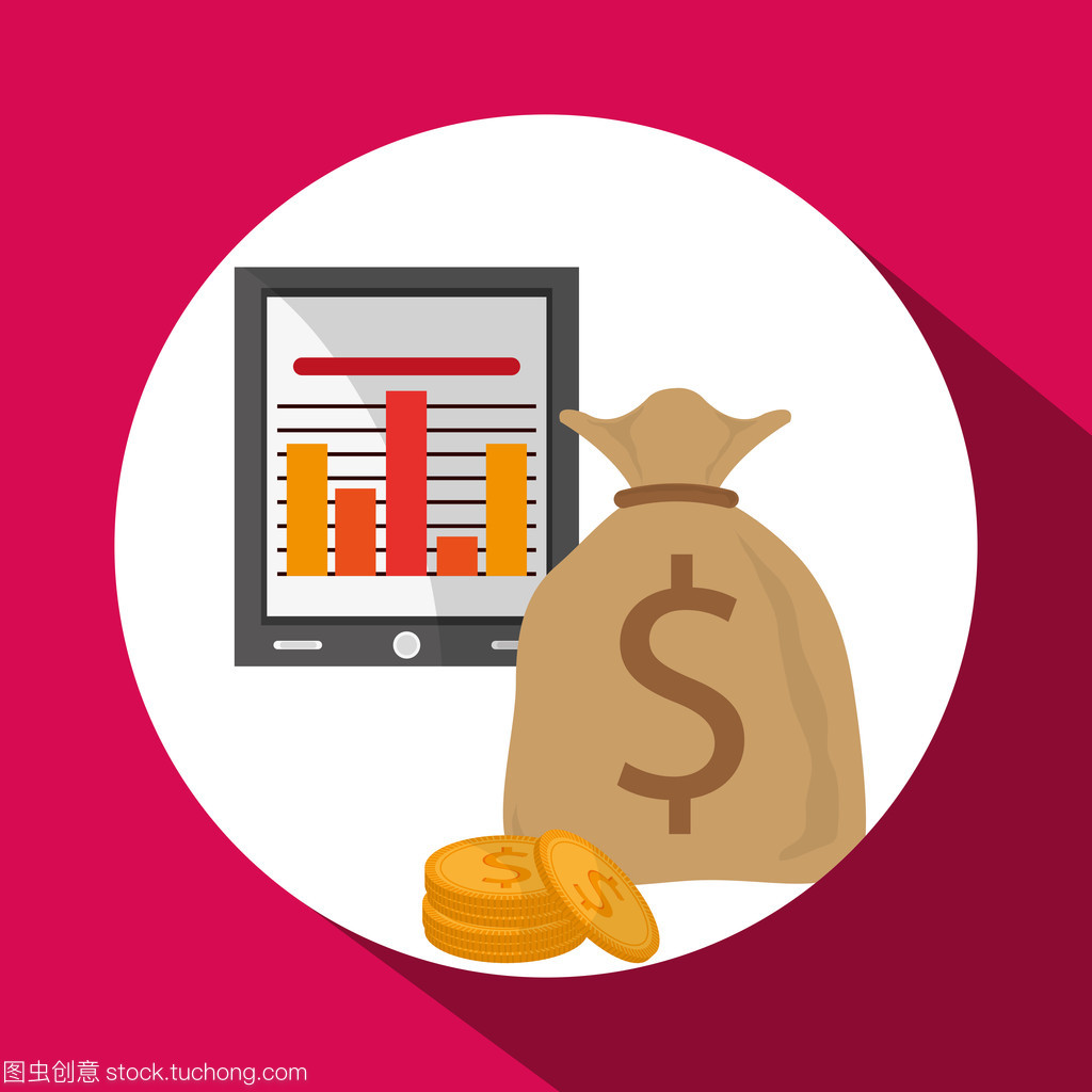 金融項目圖標設計 以平插畫風格呈現金融業務之美